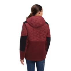 Ariat® Ladies Rebar Cloud 9 Insulated Maroon Jacket 10041444 -Cheap Western Outerwear Store 10041444c
