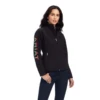 Ariat® Ladies Rosas Team Softshell Black Jacket 10042115