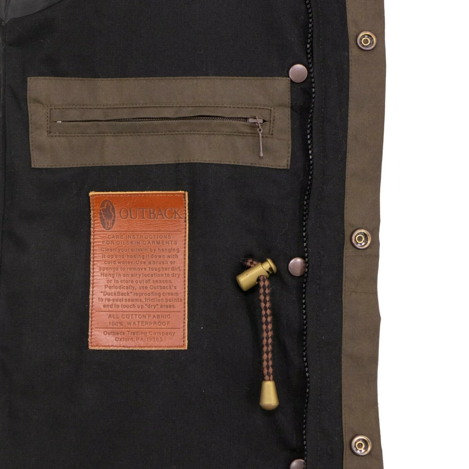 Outback Trading Company® Women's Matilda Bronze Duster Jacket 2046-BNZ 6 Outback Trading Company® Women's Matilda Bronze Duster Jacket 2046-BNZ - Image 6