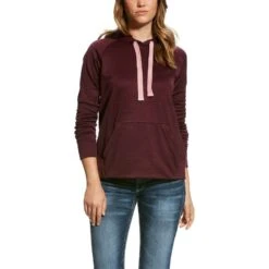 Ariat® Ladies Conquest Beatroute Purple Pullover Hoodie 10023637