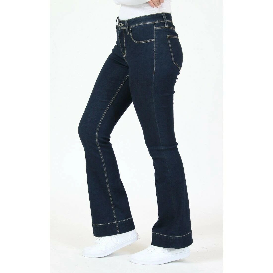 Grace In L.A. Ladies Easy Trouser Dark Blue Jeans EL81568-32 3 Grace In L.A. Ladies Easy Trouser Dark Blue Jeans EL81568-32 - Image 3