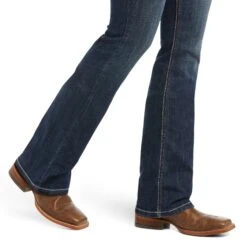 Ariat® Ladies R.E.A.L.™ Katrina High Rise Boot Cut Jeans 10037688 -Cheap Western Outerwear Store F21 WEST WMS 10037688 detail01