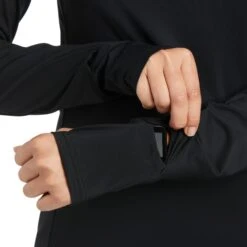 Ariat® Ladies Face Long Sleeve Black Baselayer Shirt 10037611 -Cheap Western Outerwear Store F21 WMS ENGL 10037611 detail03