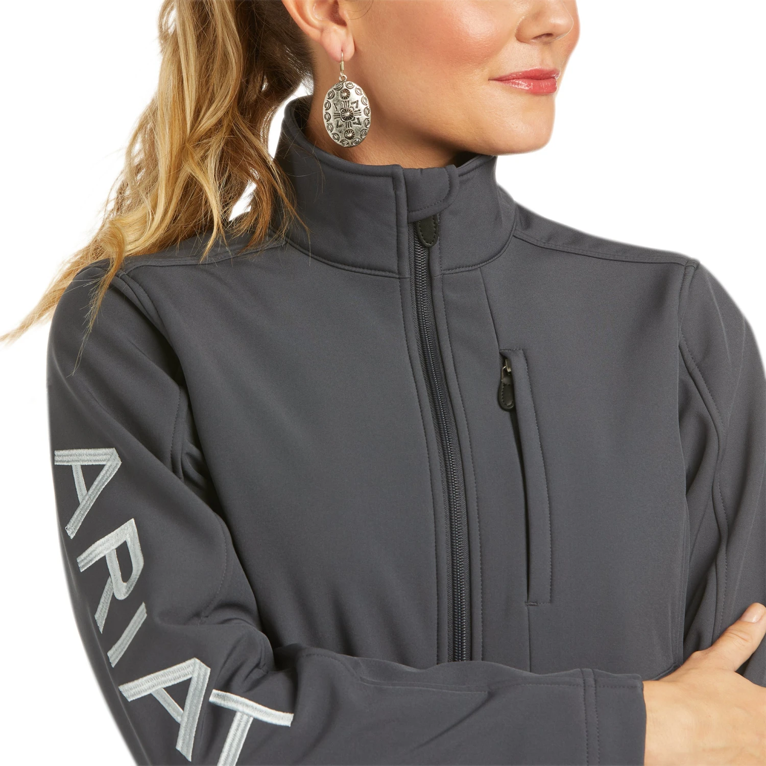 Ariat Ladies Team Patriot Concealed Carry India Ink Jacket 10037438 6 Ariat Ladies Team Patriot Concealed Carry India Ink Jacket 10037438 - Image 6
