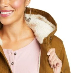 Ariat Ladies REAL Outlaw Kelp Forest Full Zip Hooded Jacket 10037451 6 Ariat Ladies REAL Outlaw Kelp Forest Full Zip Hooded Jacket 10037451 -Cheap Western Outerwear Store F21 WMS WEST 10037451 detail02