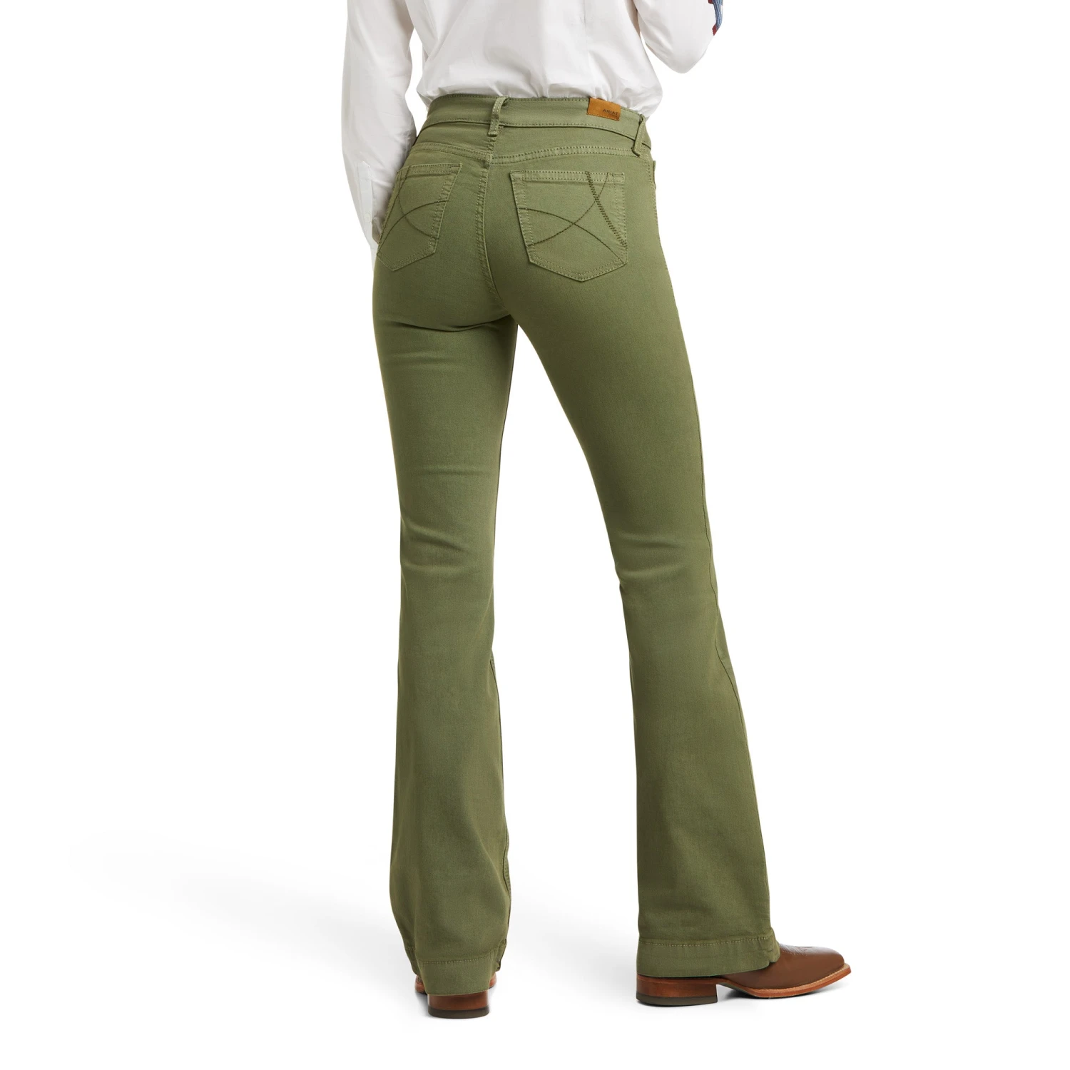 Ariat® Ladies Ella Slim Trouser Wide Leg Jeans 10037943 1 Ariat® Ladies Ella Slim Trouser Wide Leg Jeans 10037943