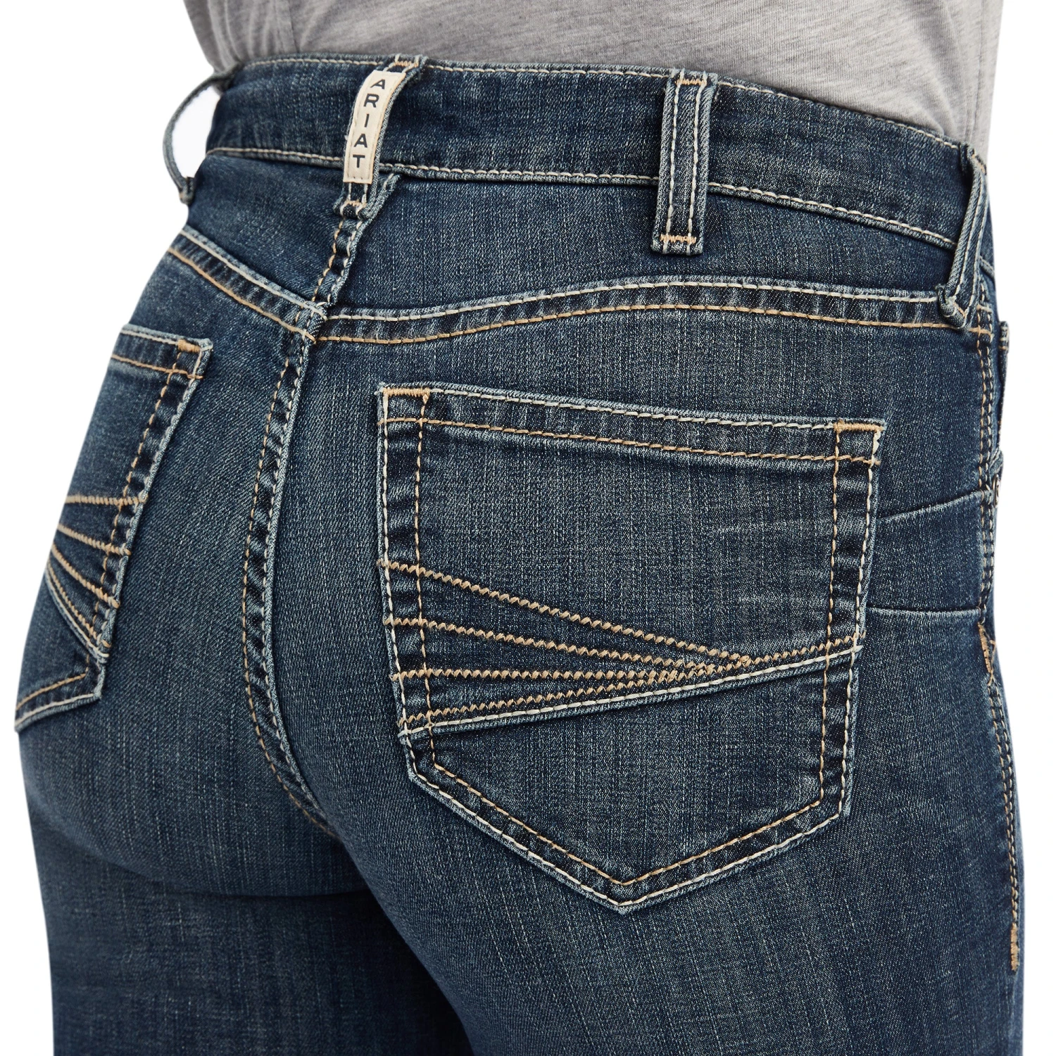 Ariat® Ladies R.E.A.L™ High Rise Zinnia Extreme Flare Jeans 10041113 3 Ariat® Ladies R.E.A.L™ High Rise Zinnia Extreme Flare Jeans 10041113 - Image 3