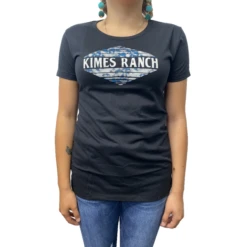 Kimes Ranch® Ladies Monterey El Paso Black Graphic T-Shirt MONT-BLK