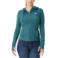 Kimes Ranch® Ladies Lovell Full Zip Teal Jacket LOVE-TEAL