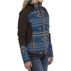 Cinch Ladies Concealed Carry Solid Bonded Aztec Brown Jacket MAJ9858001 -Cheap Western Outerwear Store My project 1 51