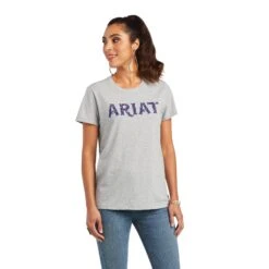 Ariat Women's REALâ„¢ Tribal Lore Relaxed Grey T-Shirt 10040535