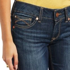 Ariat Ladies Vicky R.E.A.L™ Denim Boot Cut Jeans 10040798 -Cheap Western Outerwear Store S22 WMS WEST 10040798 detail01