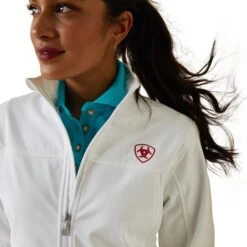 Ariat® Ladies Team Mexico White Mexican Flag Softshell Jacket 10043548 7 Ariat® Ladies Team Mexico White Mexican Flag Softshell Jacket 10043548 -Cheap Western Outerwear Store S23 WMS ENGL 10043548 detail02 b3d2ea51 9776 4822 8ceb 84025c2348b4