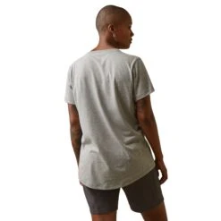 Ariat Ladies Rebar Workman Heather Grey T-Shirt 10043842 10 Ariat Ladies Rebar Workman Heather Grey T-Shirt 10043842 -Cheap Western Outerwear Store S23 WMS WORK 10043842 back