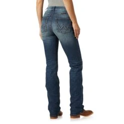 Wrangler Ladies Ultimate Riding® Willow Mid-Rise Boot Cut Jeans WRW60RA